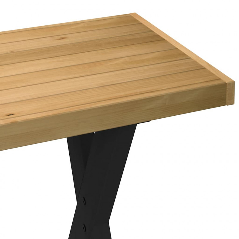 Biurko, NOAIN, 120x50x75 cm, lite drewno sosnowe