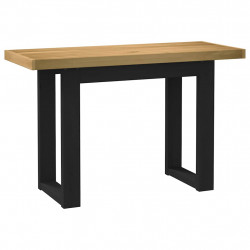 Biurko, NOAIN, 120x50x75 cm, lite drewno sosnowe