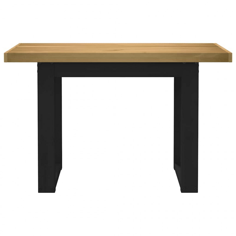 Biurko, NOAIN, 120x50x75 cm, lite drewno sosnowe