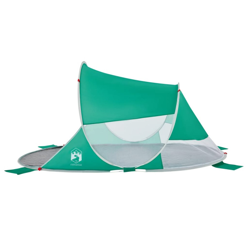 Namiot plażowy typu pop-up, zielony, wodoszczelny