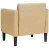 Sofa Fotel z Podłokietnikami Szarozielony 54 cm