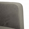 Sofa dwuosobowa jasnoszara 109 cm Tkanina sztruksowa