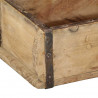 Taca Brązowy 30 x 15 x 9 cm Lite Drewno Recyklingowe
