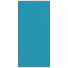Dywanik wejściowy Cyan i Czarny 120 x 250 cm Poliamid i PVC