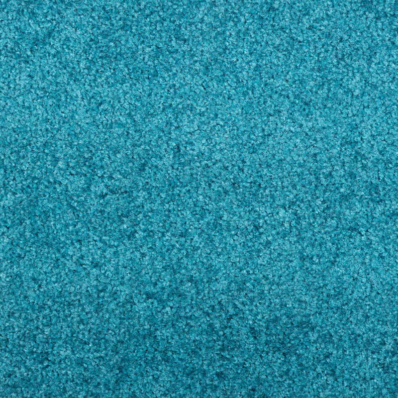 Dywanik wejściowy Cyan i Czarny 120 x 250 cm Poliamid i PVC