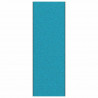Dywanik wejściowy Cyan i Czarny 120 x 350 cm Poliamid i PVC