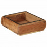 Taca 2 pcs Brązowy 29 x 31 x 10 cm Lite Drewno Recyklingowe