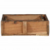 Taca 2 pcs Brązowy 29 x 31 x 10 cm Lite Drewno Recyklingowe
