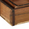 Taca 2 pcs Brązowy 29 x 31 x 10 cm Lite Drewno Recyklingowe
