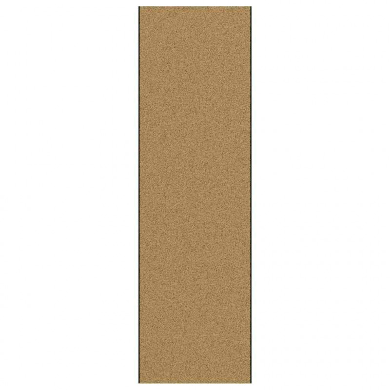 Dywanik wejściowy Kremowy i czarny 120 x 400 cm Poliamid i PVC