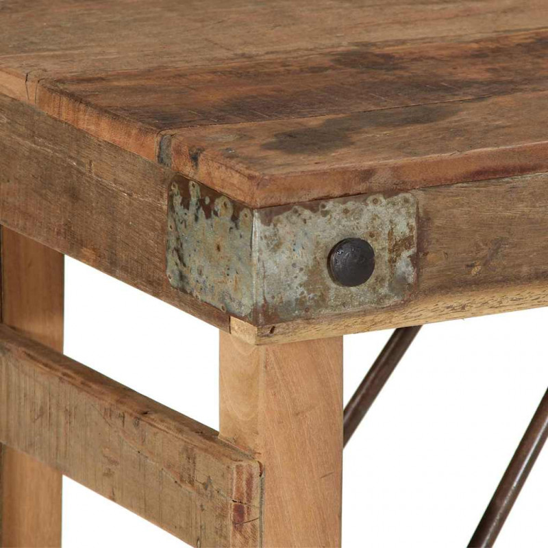 Stolik końcowy Brązowy 110 x 35 x 76 cm