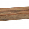 Stolik końcowy Brązowy 110 x 35 x 76 cm
