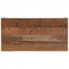 Stolik kawowy Brązowy 110 x 55 x 40 cm Lite Drewno Recyklingowe