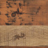 ławka Naturalny 110 x 35 x 46 cm Stare Drewno z Recyklingu