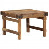 Stolik kawowy Brązowy 60 x 55 x 40 cm Lite Drewno Recyklingowe