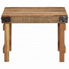 Stolik kawowy Brązowy 60 x 55 x 40 cm Lite Drewno Recyklingowe