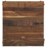 Stolik kawowy Brązowy 60 x 55 x 40 cm Lite Drewno Recyklingowe