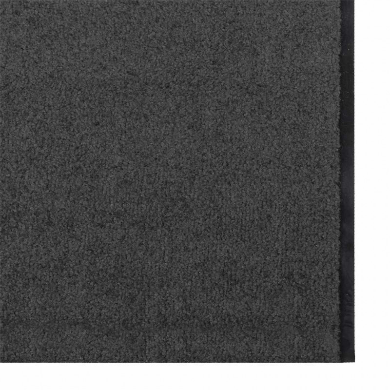 Dywanik wejściowy Inny Antracytowy i czarny 120 x 350 cm