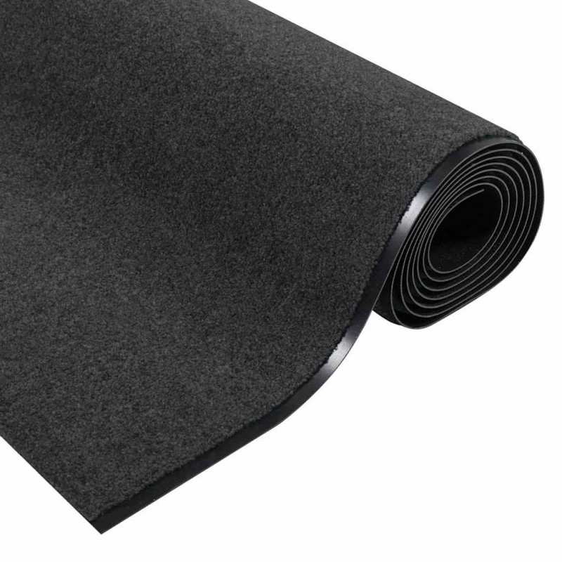 Dywanik wejściowy Inny Antracytowy i czarny 120 x 350 cm