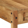 Stolik kawowy Brązowy 110 x 54 x 35 cm Lite Drewno Recyklingowe