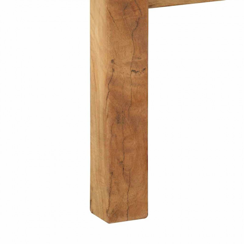 Stolik kawowy Brązowy 110 x 54 x 35 cm Lite Drewno Recyklingowe