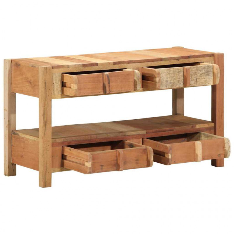 Szafka pod telewizor z szufladą Brązowy 83 x 33 x 46 cm
