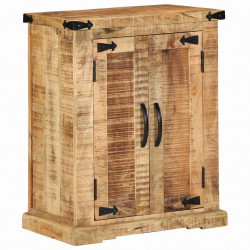 Bufet Brązowy 55 x 35 x 70 cm surowe drewno mango