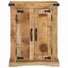 Bufet Brązowy 55 x 35 x 70 cm surowe drewno mango