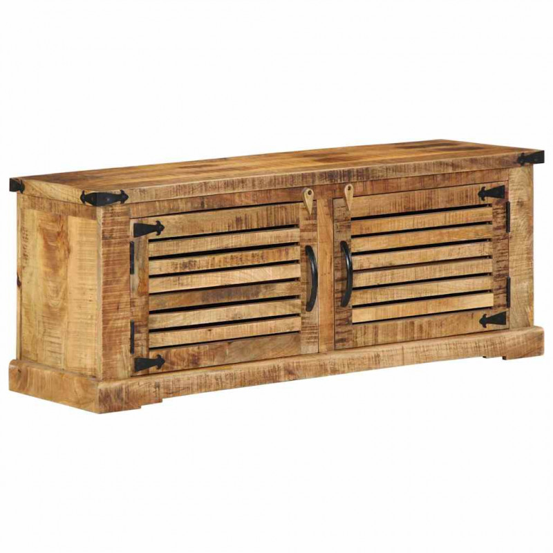 Szafka na buty z półką Brązowy 110 x 38 x 45 cm Drewno z mango