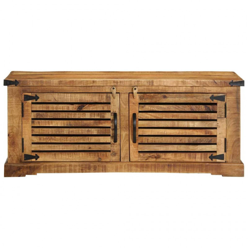 Szafka na buty z półką Brązowy 110 x 38 x 45 cm Drewno z mango