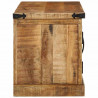 Szafka na buty z półką Brązowy 110 x 38 x 45 cm Drewno z mango