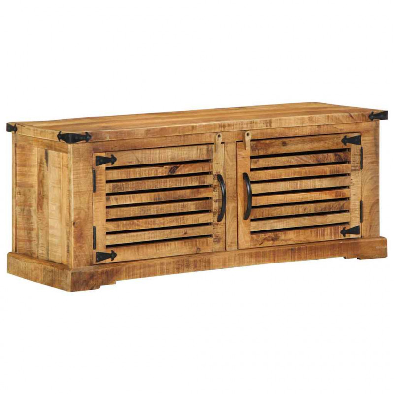 Szafka na buty z półką Brązowy 110 x 38 x 45 cm Drewno z mango