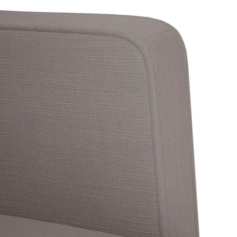 Sofa dwuosobowa Taupe 111 cm Tkanina