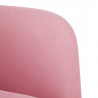 Sofa Fotel z Podłokietnikami Różowy 54 cm Aksamit