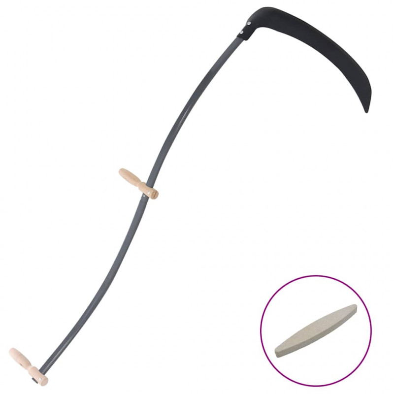Kosa z kamieniem szlifierskim 145 cm
