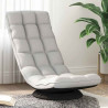 Krzesło obrotowe podłogowe Cloud Grey 70x51x79 cm Tkanina