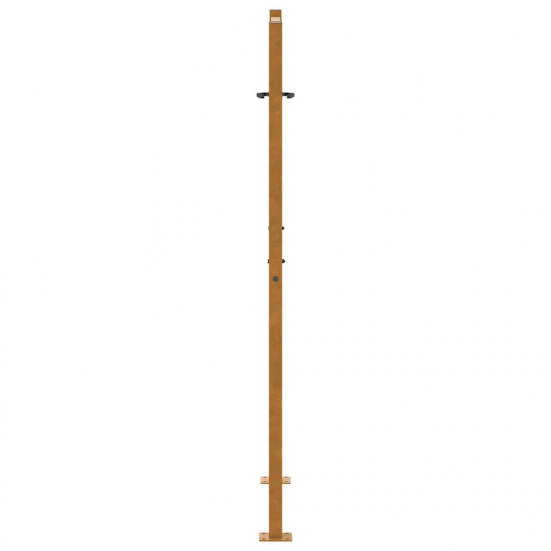 Brama ogrodowa 100x150 cm Stal nierdzewna Lekka konstrukcja