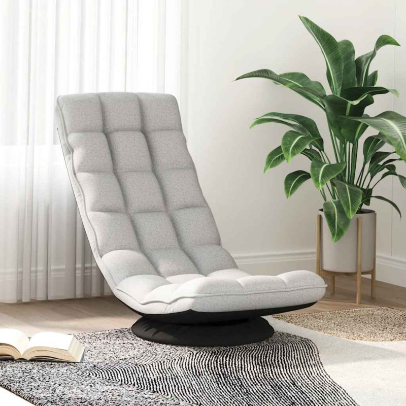 Krzesło obrotowe podłogowe Cloud Grey 70x51x79 cm Tkanina