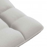 Krzesło obrotowe podłogowe Cloud Grey 70x51x79 cm Tkanina