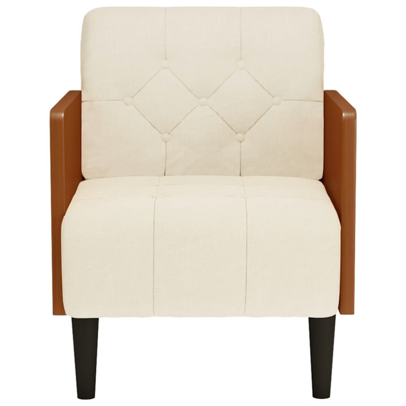 Sofa Fotel z Podłokietnikami 55 cm Len