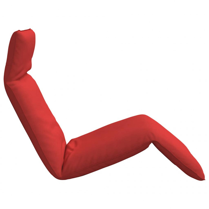 Leżak składany czerwony 175x54x8,5 cm Oxford Fabric