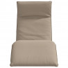 Leżak składany Taupe 175x54x8,5 cm Oxford Fabric