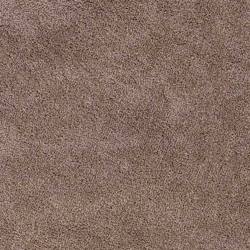 Antypoślizgowy dywan shaggy Brązowy 120 x 120 cm PP