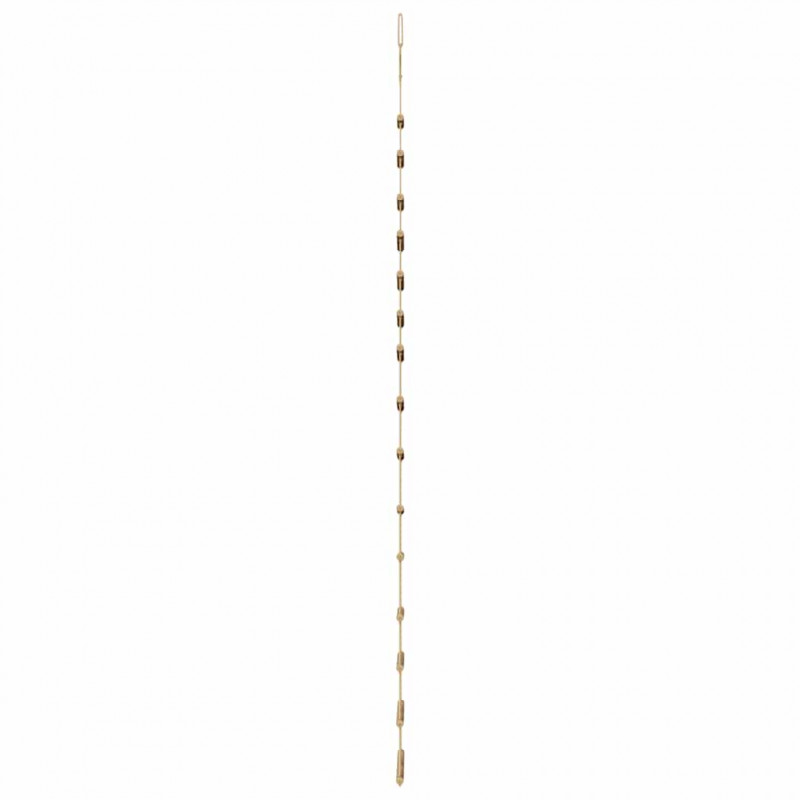 Wisząca choinka z gwiazdą na czubku 100x210 cm Naturalna gałąź