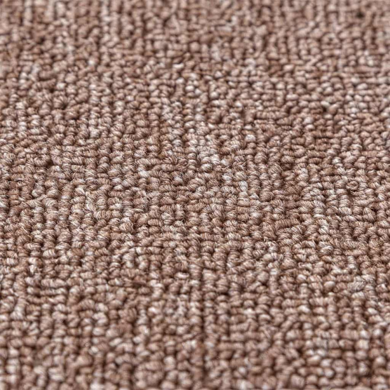 Mats antypoślizgowe na schody 15 pcs Jasnobrązowy 75 x 20 cm PP
