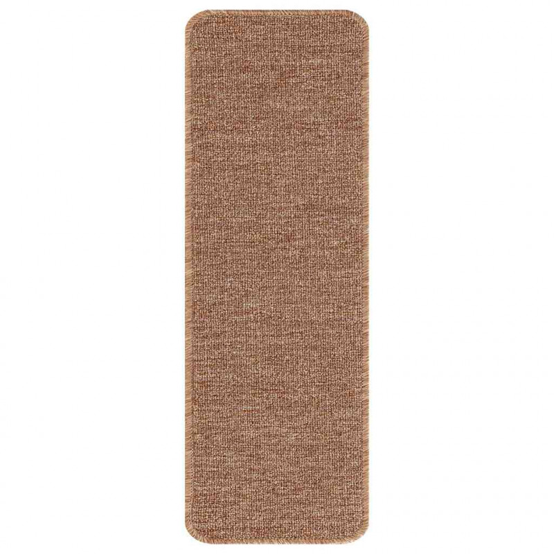 Mats antypoślizgowe na schody 15 pcs Żółty 60 x 25 cm PP