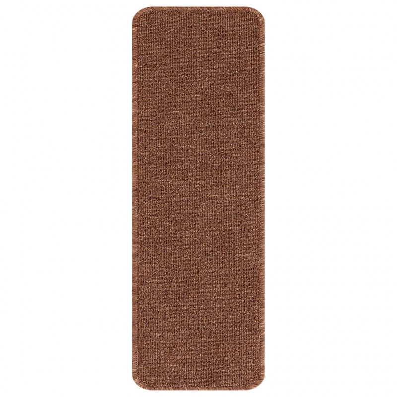 Mats antypoślizgowe na schody 15 pcs Żółty 60 x 25 cm PP
