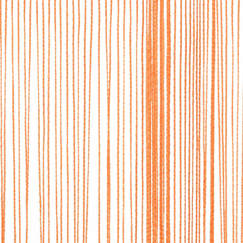 Zasłony sznurkowe 2 szt. Pomarańczowe 100x250 cm