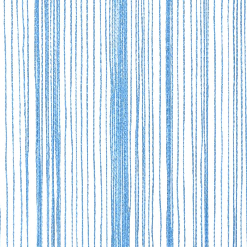 Zasłony sznurkowe 2 szt. Jasnoniebieskie 100x250 cm