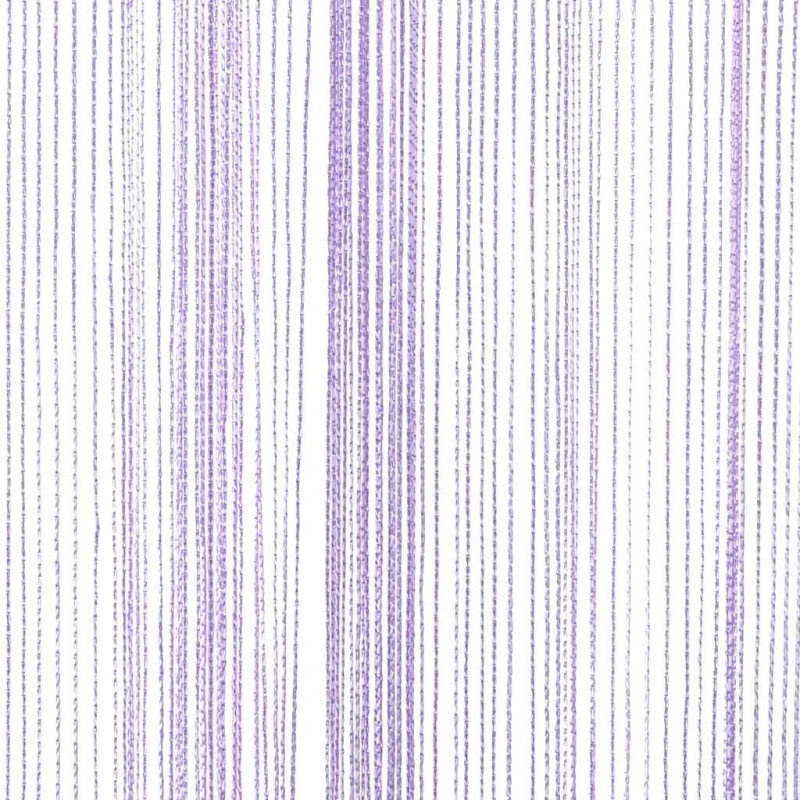 Zasłony sznurkowe 2 szt. Fioletowe 100x250 cm